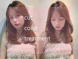 ロング カラー ⭐️髪質改善特化 ⭐️店長【森孝也】のヘアスタイル