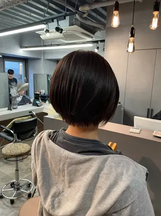 ショート 新井 翼/銀座 メンズ◎ショート女子のヘアスタイル