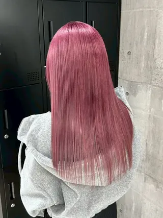 ミディアム カラー パーマ ヘアアレンジ メンズ キッズ レイヤー×ハイトーン / mihana🪐のヘアスタイル