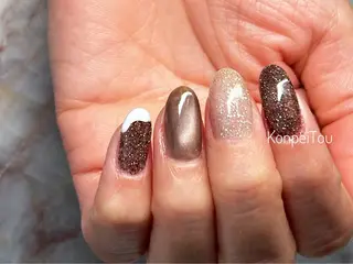 ネイル おうちのネイルサロン konpeiTou〜こんぺいとう〜所属・おうちのネイルサロン KonpeiTouのネイルデザイン