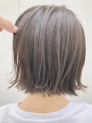 ショート カラー ノグチ ユウキ/ボブのヘアスタイル