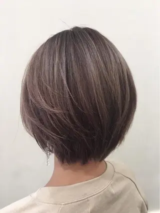 ショート ボブ/美髪矯正 /佐藤　奈巳のヘアスタイル