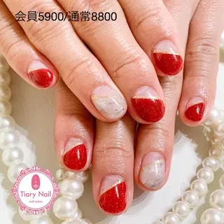 ネイル 💗🪽Tiary Nail🪽💗のネイルデザイン