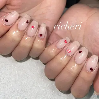 ミディアム ネイル richeri beautyのネイルデザイン