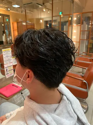 ショート メンズ 若林 良のヘアスタイル