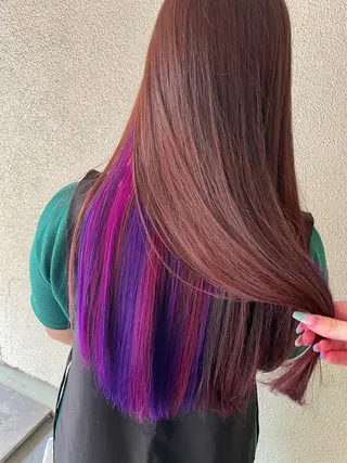 ロング カラー 12月特別価格⚡️ 🌈岩田怜子🌈のヘアスタイル