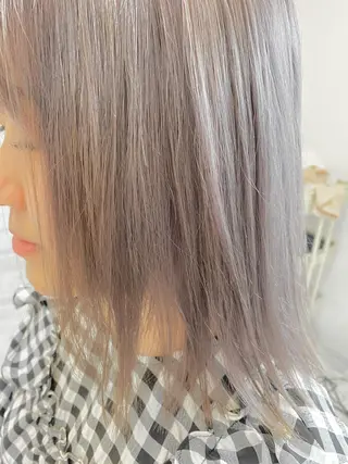 セミロング カラー Design Color🐰アユミのヘアスタイル
