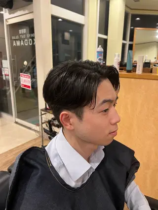 ショート メンズ 茂木 悠雅のヘアスタイル