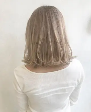ミディアム カラー nakahara madokaのヘアスタイル