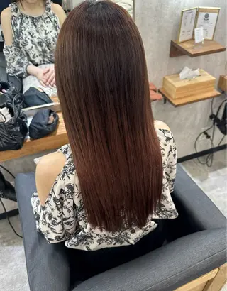 MOURI CHISATOのヘアスタイル