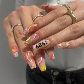 ネイル クルミ/ 💕ワンホンネイルのネイルデザイン