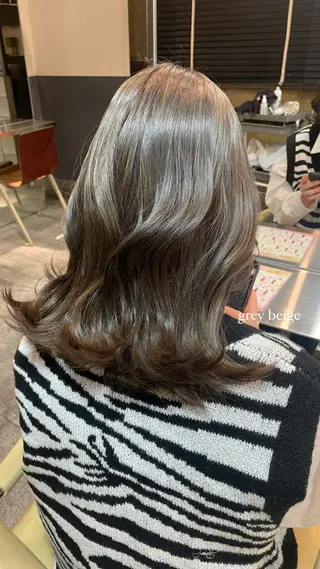 ミディアム カラー ショートカット募集中 /NAGISAのヘアスタイル