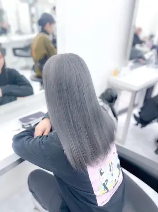 カラー La fith hair　pur茶屋町店所属・momoka/茶屋町 /艶髪カラーのヘアスタイル