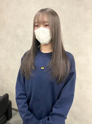 ロング カラー ヘアアレンジ JILL by charme所属・小山/透明感カラー/ レイヤー/中茎涼太のヘアスタイル