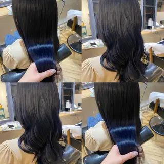 ロング カラー 艶カラー/韓国顔周り 🎀mamiのヘアスタイル