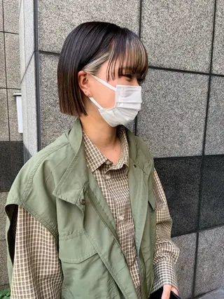 ショート ボブ/髪質改善カラー Natsuのヘアスタイル