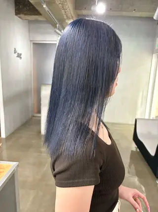 セミロング カラー メンズ/ダブルカラー /パーマ/来栖慧💈のヘアスタイル