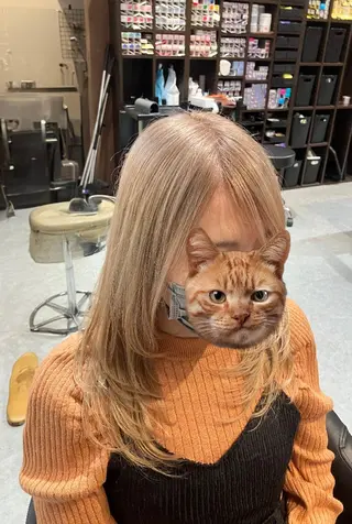 セミロング 松中 大輝のヘアスタイル