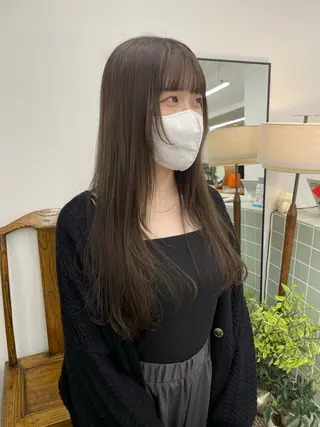 ロング sica所属・スタイル撮影 モデル募集momoのヘアスタイル