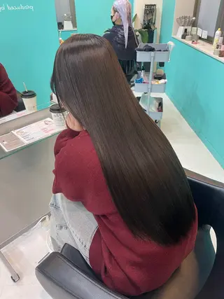 ロング カラー mana/髪質改善/ ヘアセット/パーマのヘアスタイル