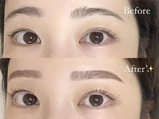 アイブロウ Po eyelash ･:* 下北沢のマツエク・マツパデザイン