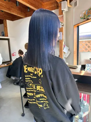 ミディアム カラー 💖艶・ブリーチ 透明感miyu💖のヘアスタイル