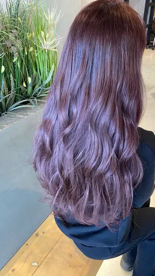 ロング カラー 🩷🍭中津・梅田 エリア🍬💜のヘアスタイル