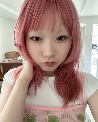 カラー nappe🐏 栄／矢場町のヘアスタイル