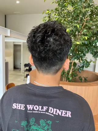 ショート メンズ 坂本 一真のヘアスタイル