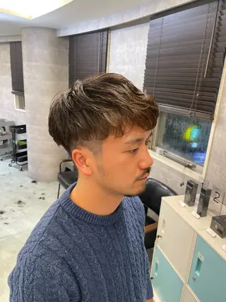 メンズ ♡似合わせハイトーン ♡maiのヘアスタイル