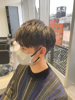 メンズ EIGHT／栄／ 諏訪　晃平のヘアスタイル