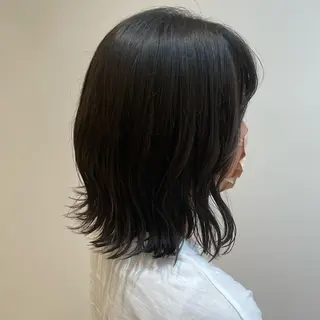 ミディアム レイヤー/ハイトーン 🫧‪Erikaのヘアスタイル