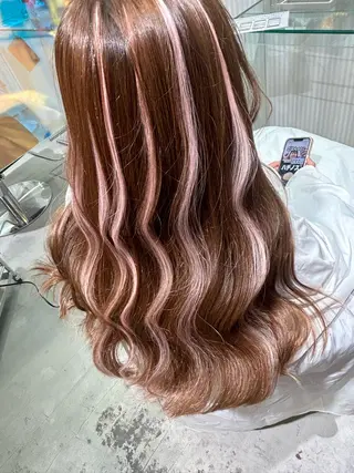 ロング ヘアアレンジ Maelle 元町【マエル】所属・rococo./ 清穏🌈💗🦋のマツエク・マツパデザイン