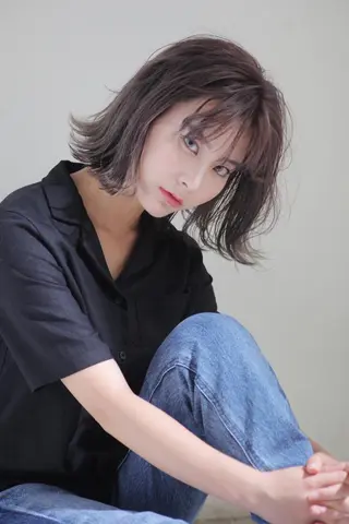 ショート カラー 福岡天神⭐︎ lotyのヘアスタイル