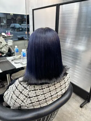 ミディアム カラー 🌷艶感カラー🌷 富施　優花のヘアスタイル