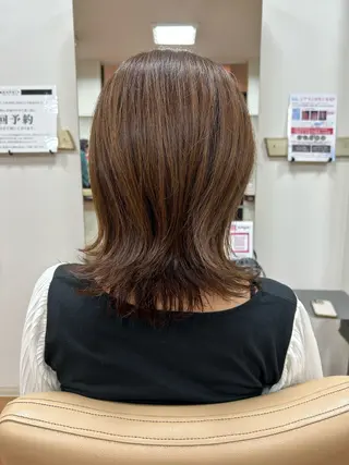 ミディアム SUN所属・太田 まなのヘアスタイル