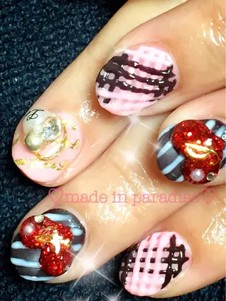 ネイル うるま市サロン Yuko Izawaのネイルデザイン