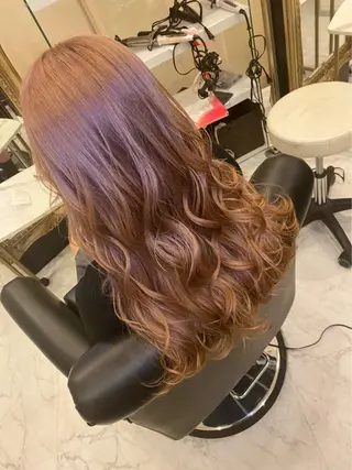 ロング カラー 💎JADE GRACE💎のヘアスタイル