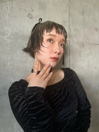 ショート カラー ✂︎岡根 京花✂︎のヘアスタイル