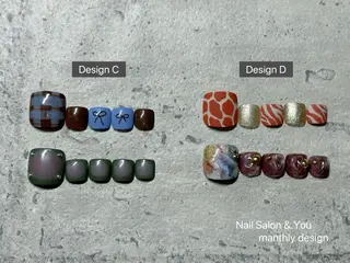ネイル Nail Salon &.Youのネイルデザイン