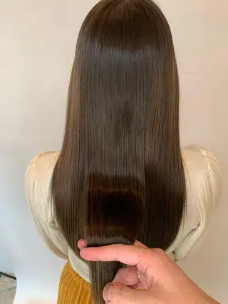 セミロング Lee 甲子園のヘアスタイル