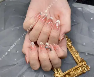 ネイル ラベンダー💖日暮里 ルル💖ネイルのネイルデザイン