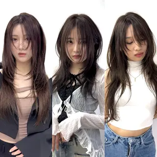 セミロング レイヤーカット/ 堀匠吾のヘアスタイル