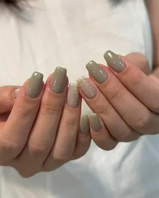 ネイル unwind ┊︎冬っぽネイル🛷のネイルデザイン