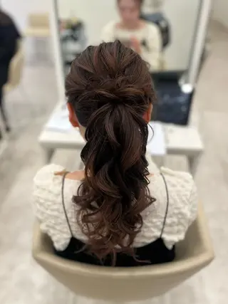 ロング ヘアアレンジ Dityca...tia所属・りん/ 名古屋ヘアセットのヘアスタイル