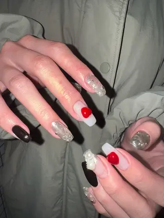 ネイル MITSUKI🪡 海外/個性派/ロングのネイルデザイン
