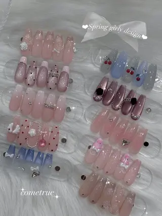 ネイル come true アイラッシュサロン所属・cometrue yura🎀のネイルデザイン