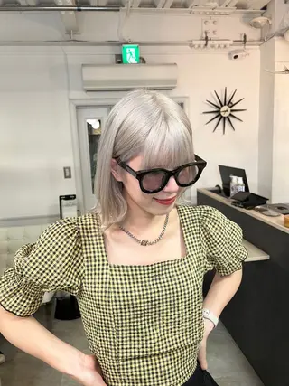 ミディアム 🪽ハネエクステ🪽 羽エクステKENJIのヘアスタイル