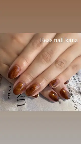 ネイル Reas  nail&eyelash所属・Reas nail kanaのネイルデザイン