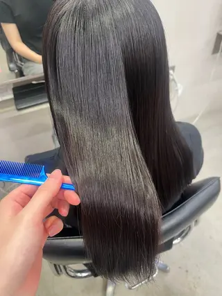 セミロング Ayumi/透明感 /韓国カラー🩶のヘアスタイル